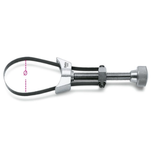 Vendita online Chiave a nastro metallico regolabile per filtri olio art.1491